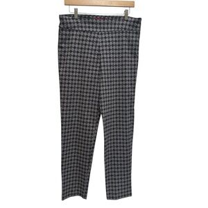 Krazy Larry Krazy Pull On Pants Women's 14 Geo High Rise Straight Trouser